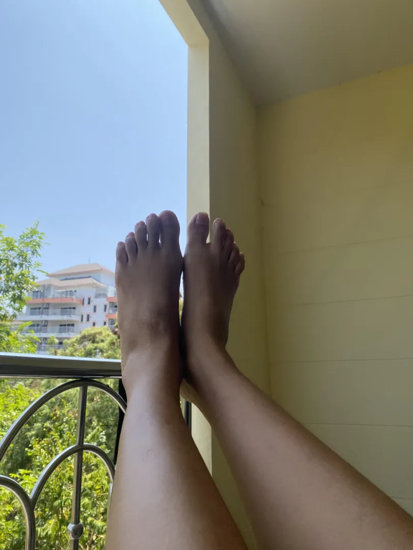 My feet in your mouth is my favorite