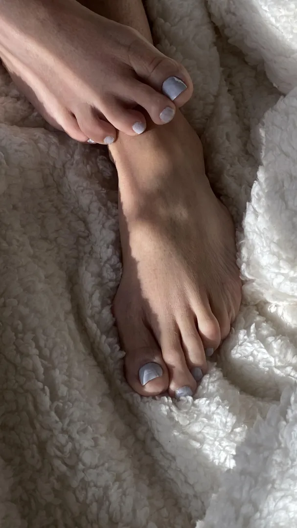 My feet loving the sunlight