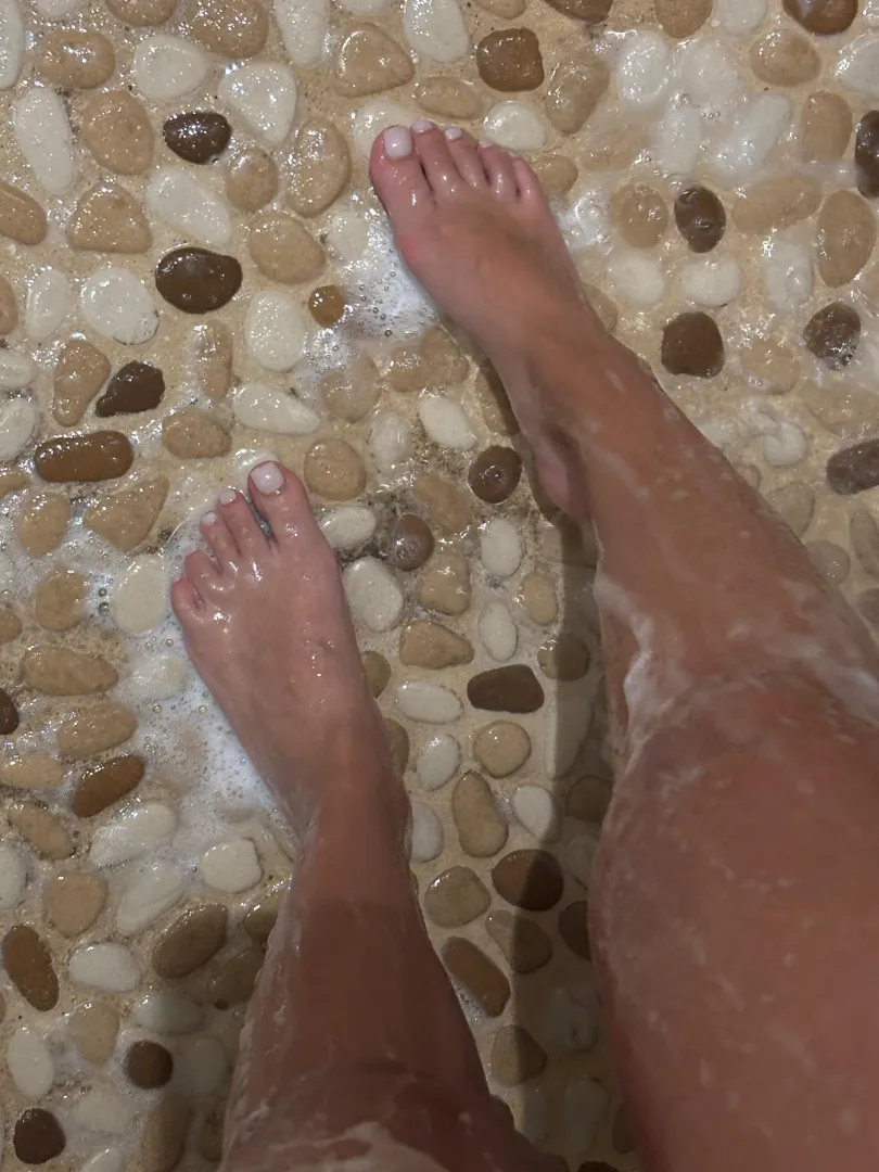 My feet this morning