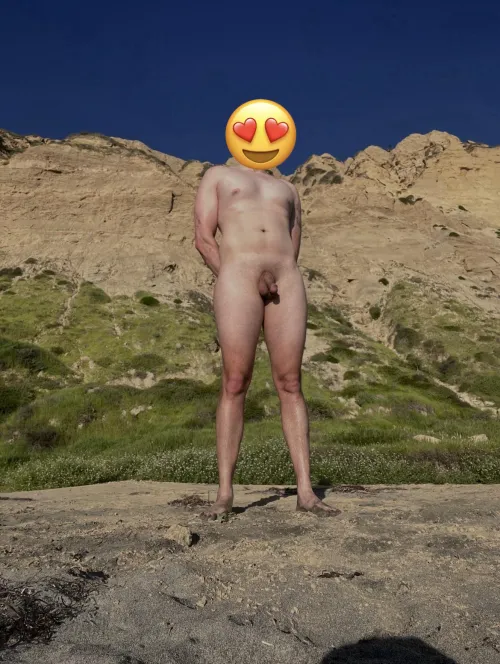 My first time at a nude beach :) It’s beautiful