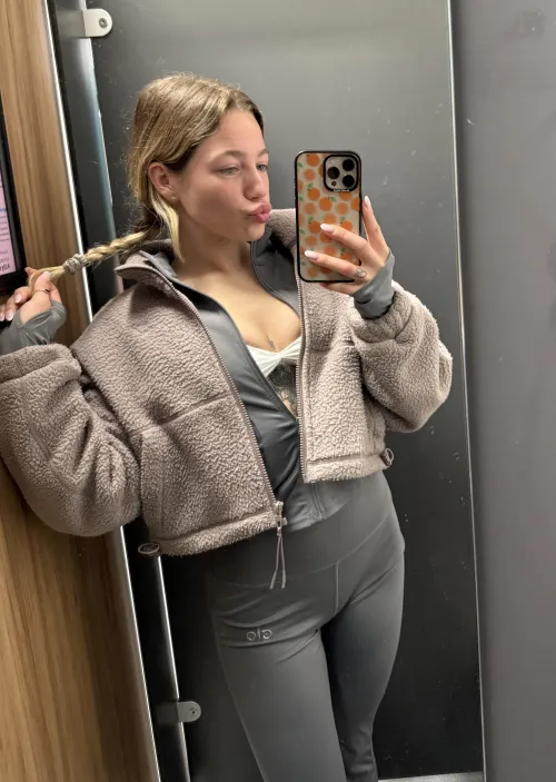 My fleece is a must have @ the gym 