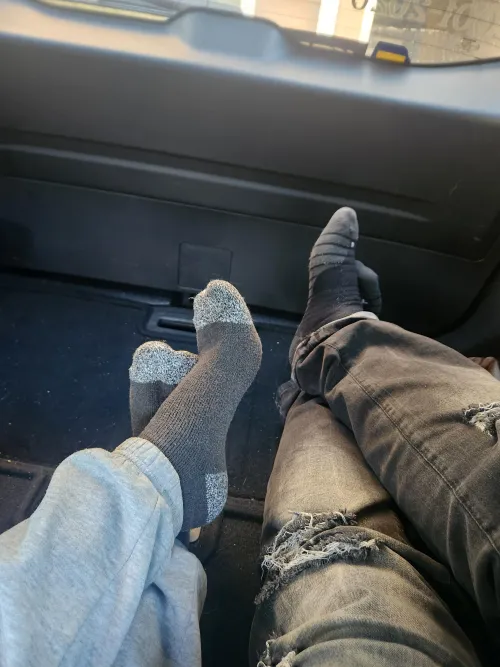 My friend and I meet up