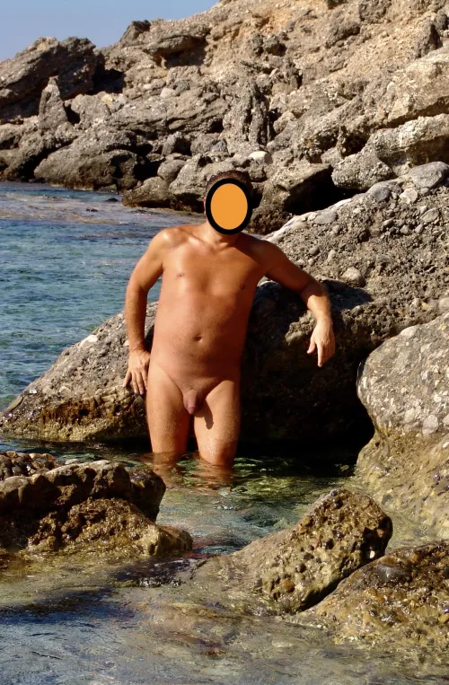 My Greek summer. Crete, Chora Sfakion, Filaki beach.