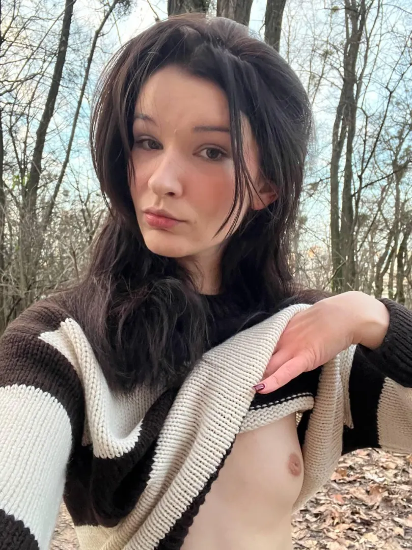 My hot selfie in the woods