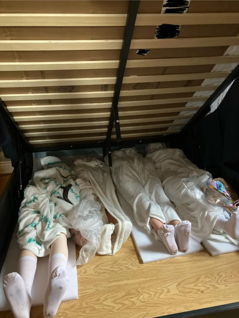 My ladies under the bed