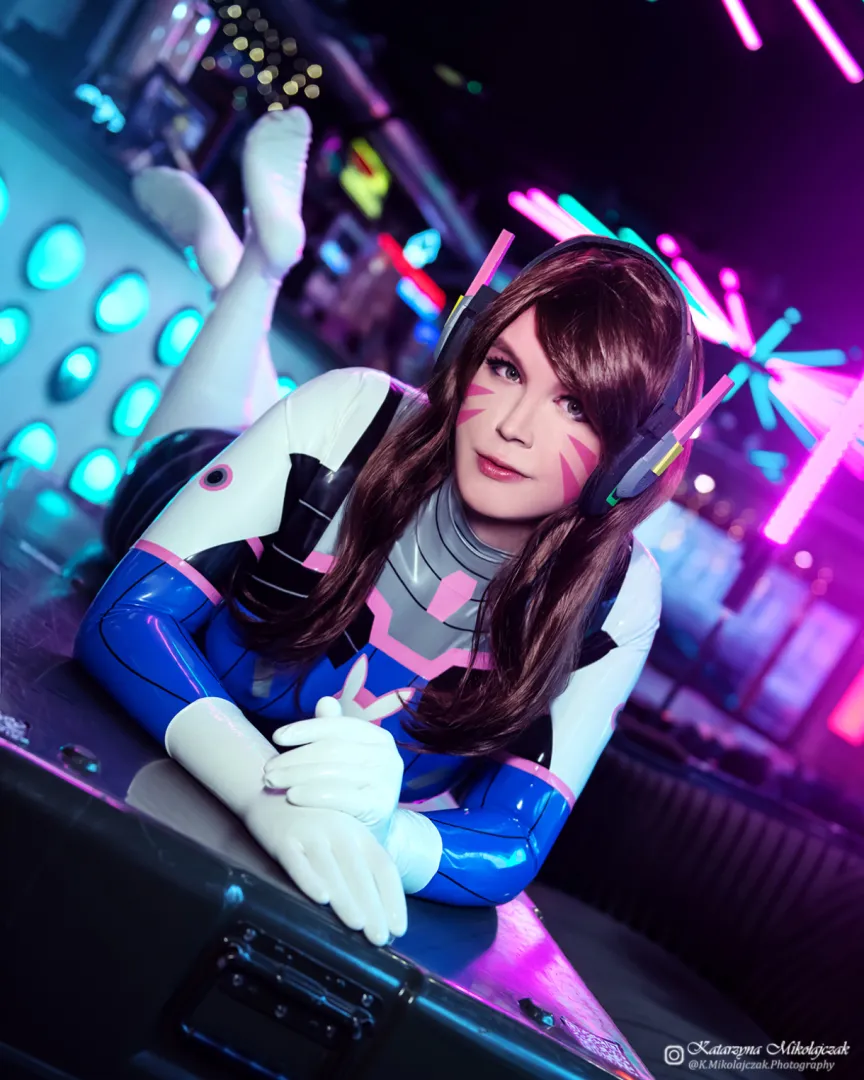 My Latex DVA from Overwatch Cosplay ✨