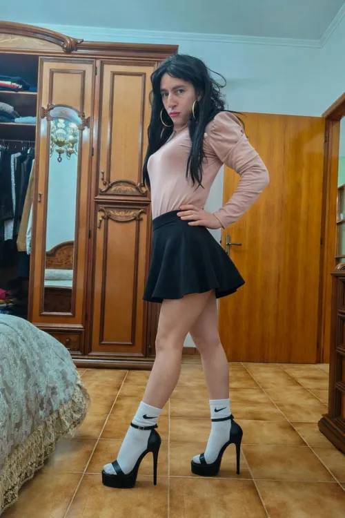 My legs feel lonely. Am I attractive enough dressed like this?