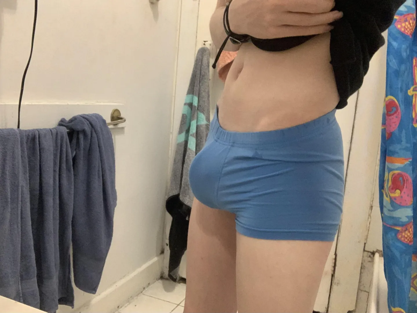 My little brothers undies always fit me so well ;)