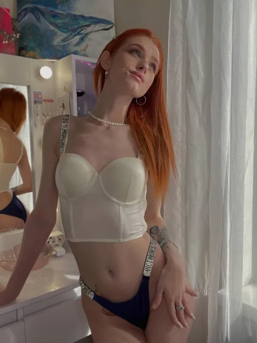 My lovely white black combo