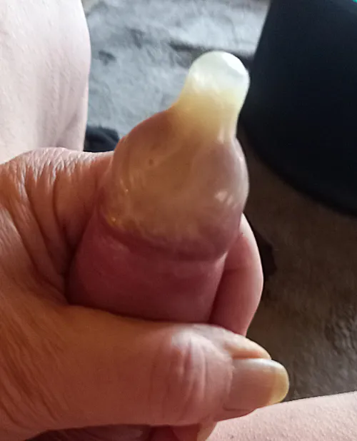 My milk in a condom