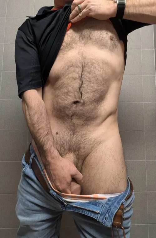 My mind wasn't on work yesterday (M)