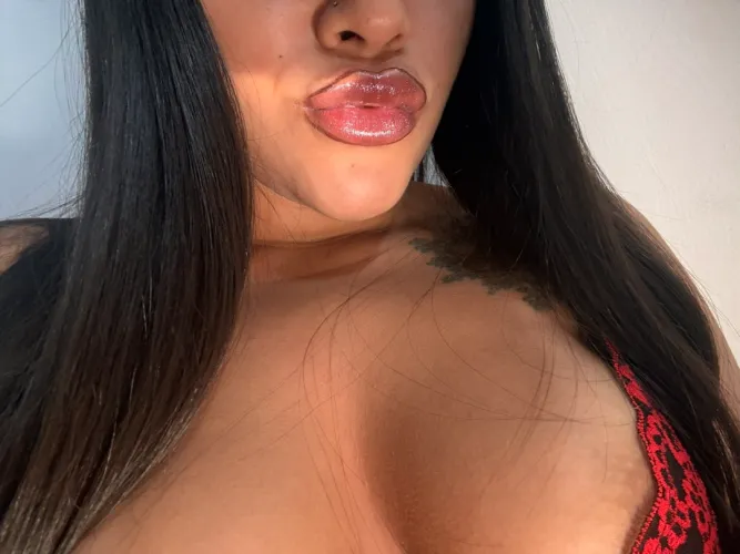 My mouth is always ready to leave its mark on you