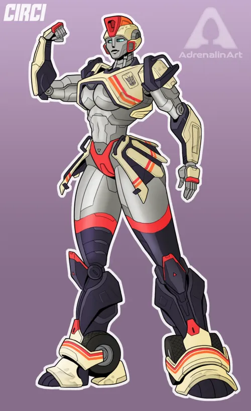 My oc, Circi by @adrenalinart.bsky.social