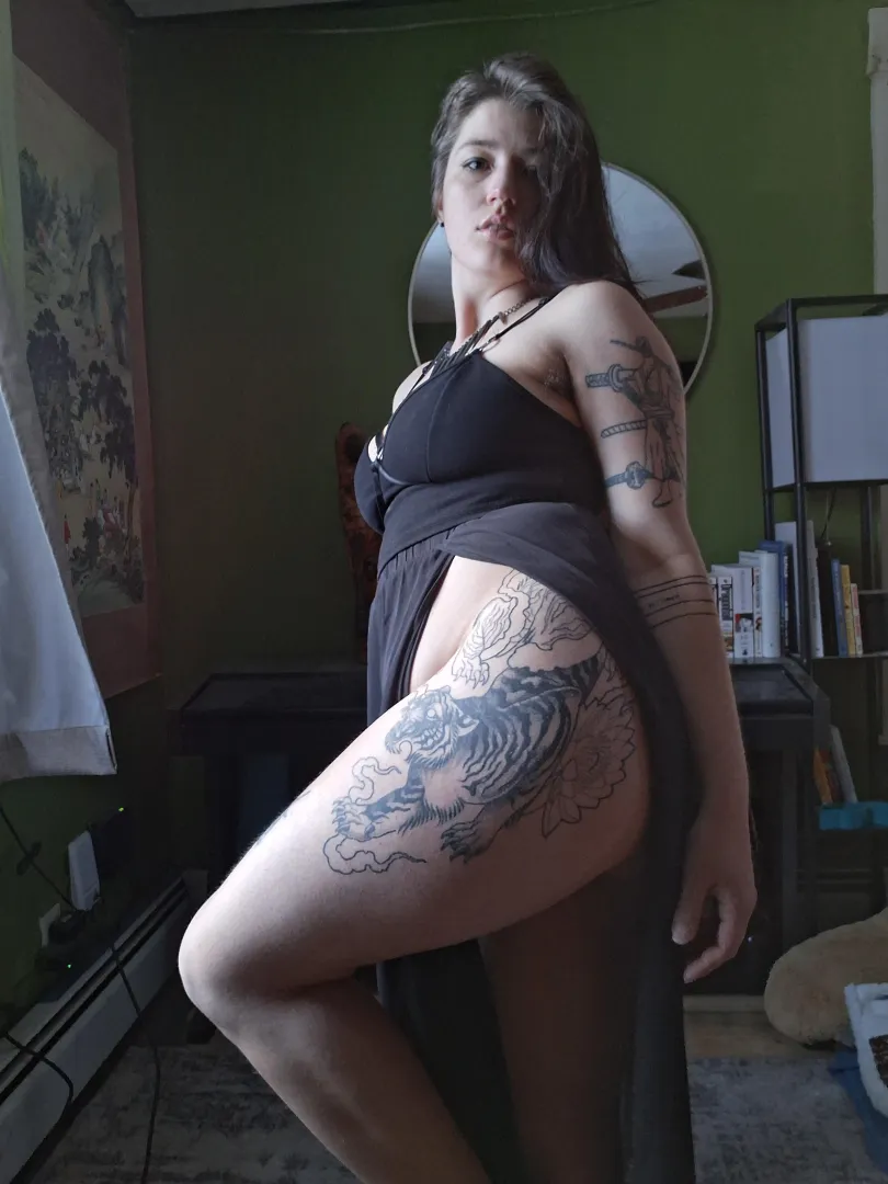 My only regret with this tattoo was not going bigger🤭