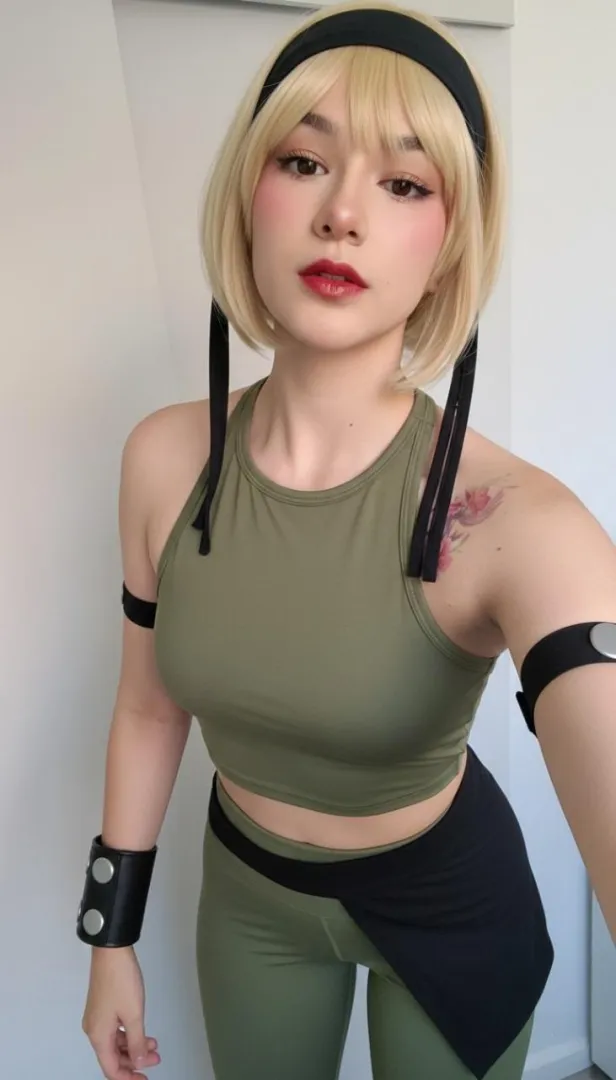 my own version of sonya blade cosplay (luna)