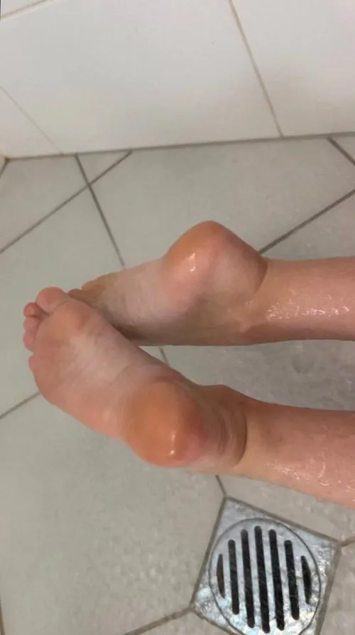 My pink soles are so soft