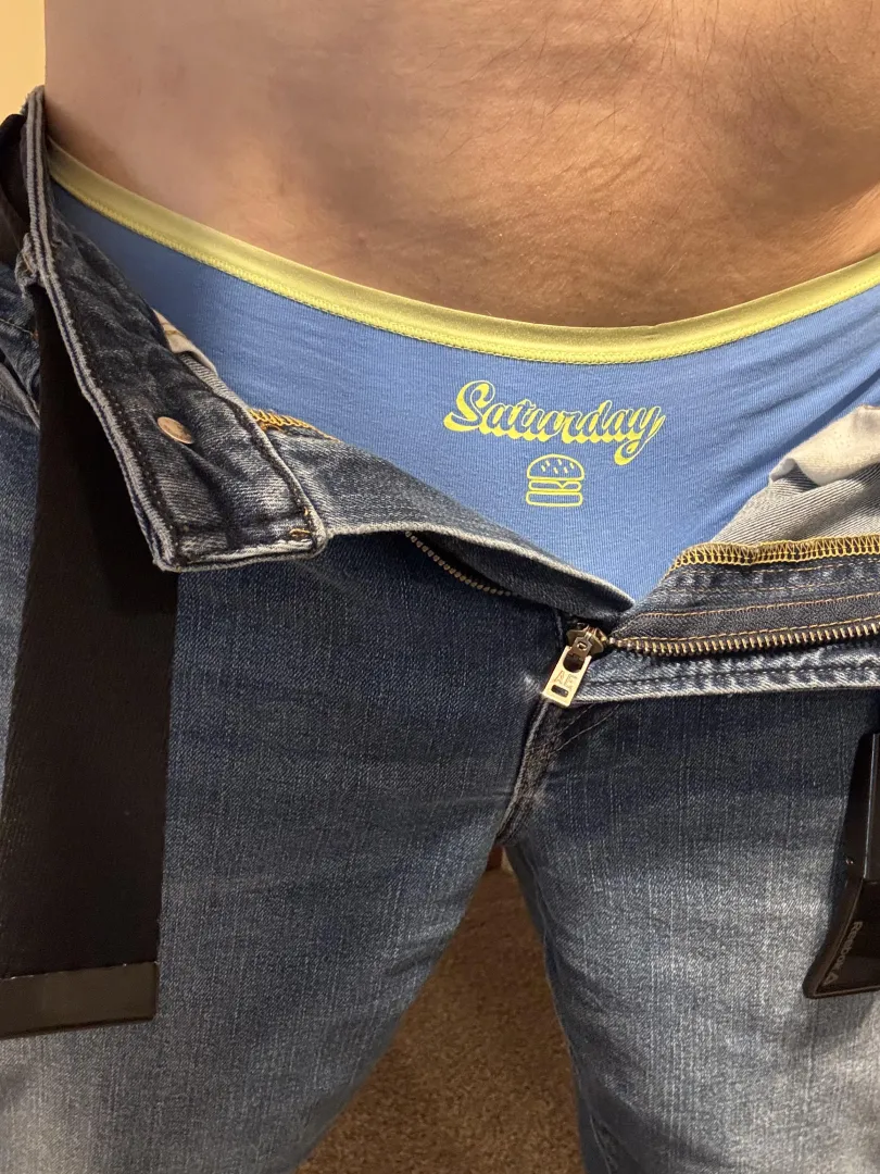 My Saturday panties 