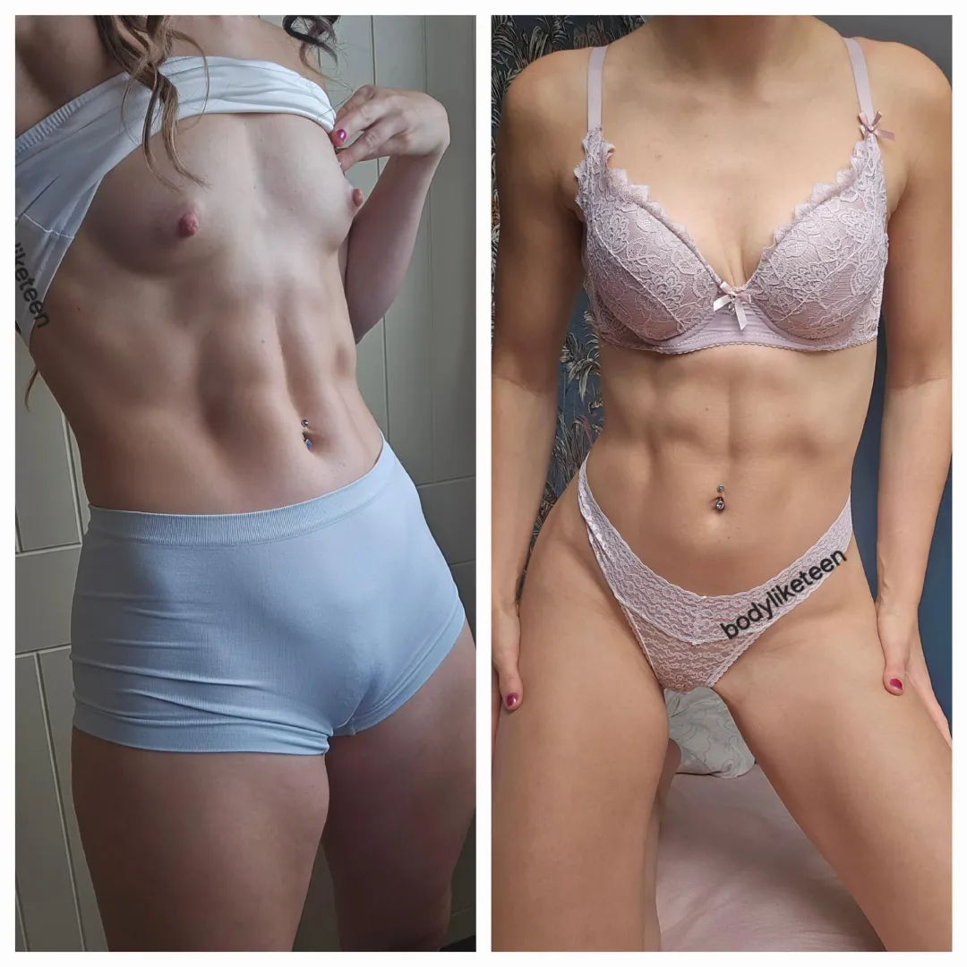 My sporty version vs sexy.. what's hotter?