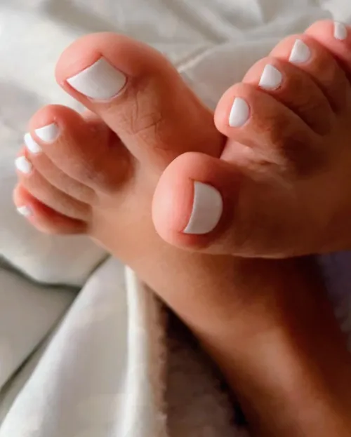 My tiny latina white toes are just what you need.