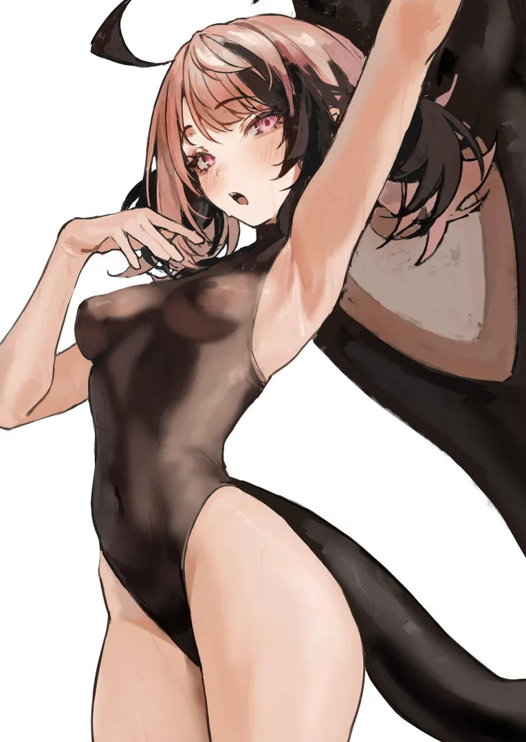 My tongue is a metal and Gigi’s pits are a magnet