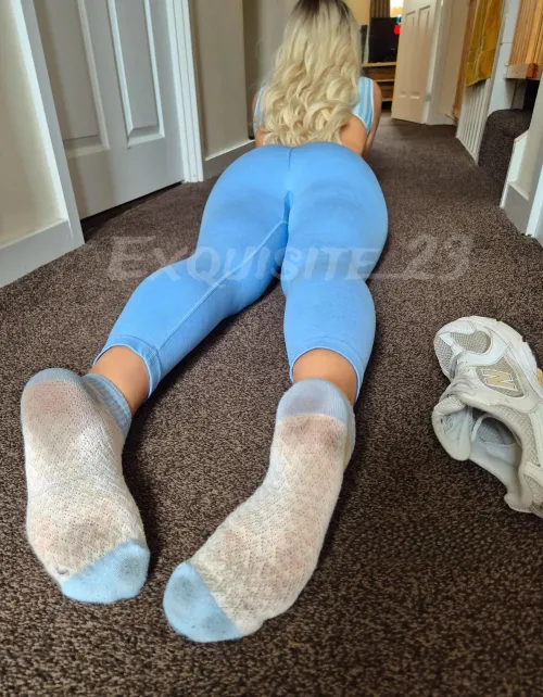 My very smelly post workout gym socks [SELLING]