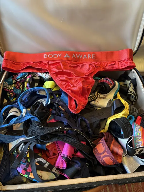 My wife is wearing red today, so I figured I’d match her 