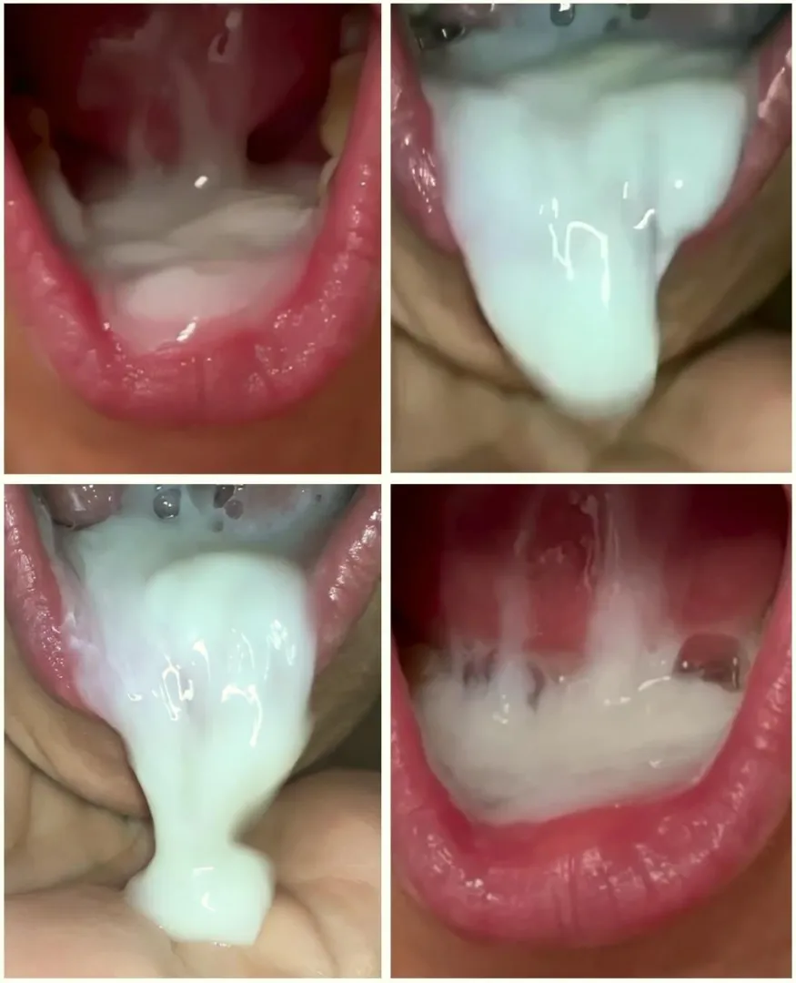 My wife loves a mouthful of sticky sperm