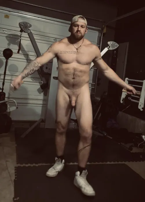 My workout shoes and outfit.