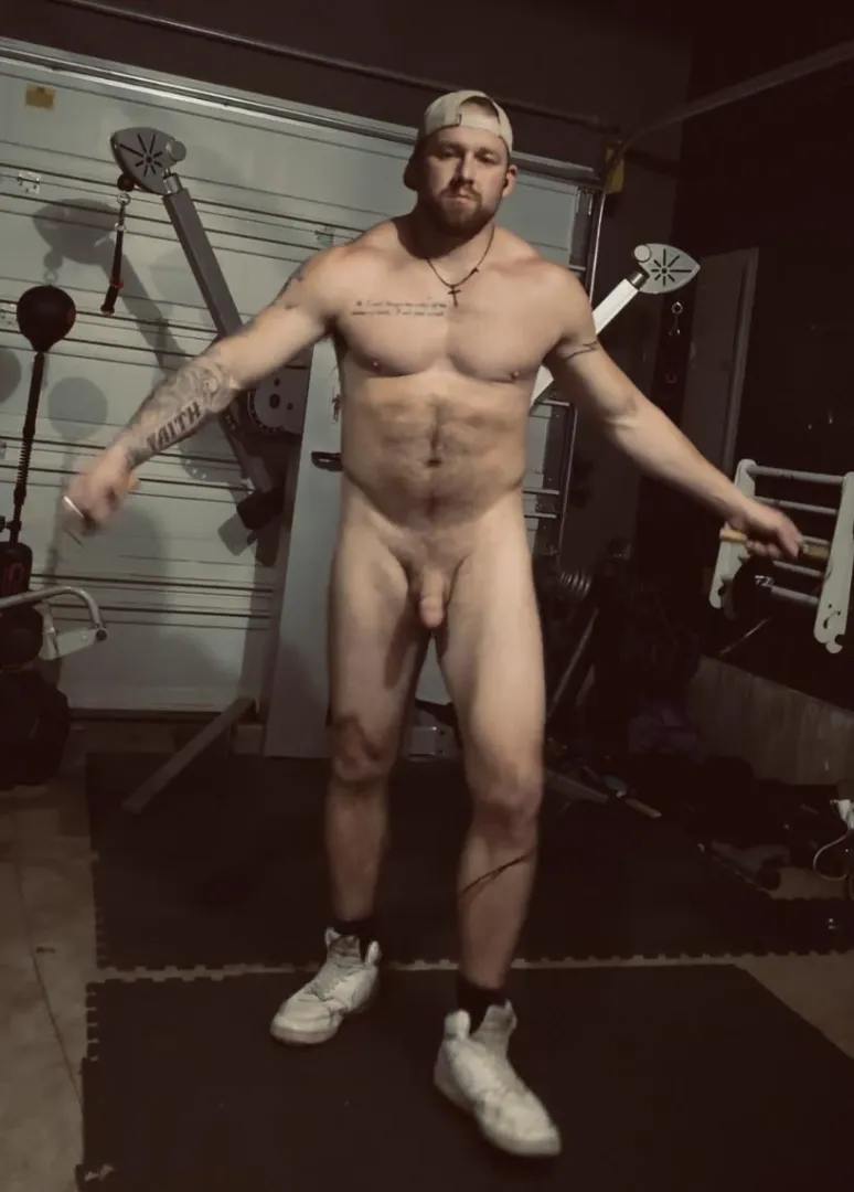 My workout shoes and outfit.