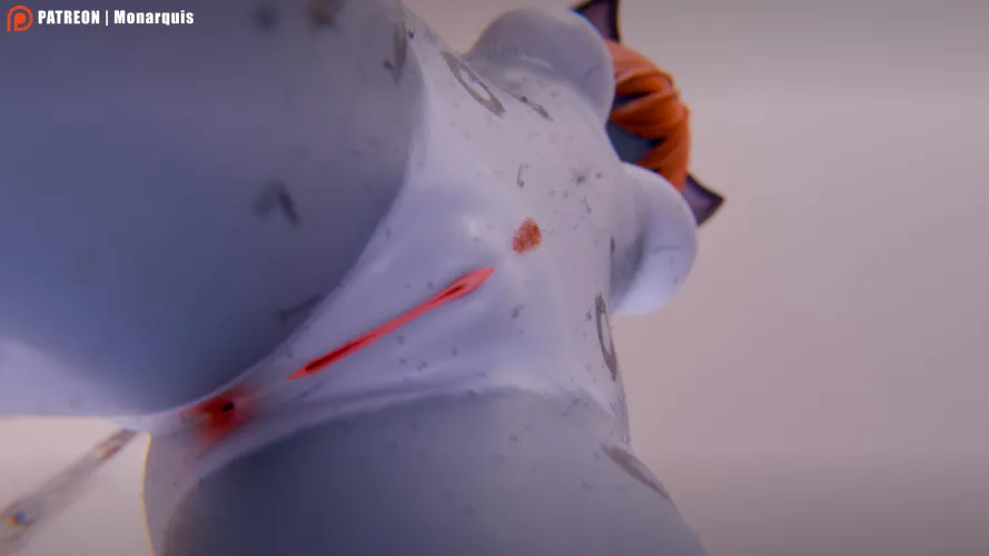 Naked and wet in the shower [F](Monarquis)