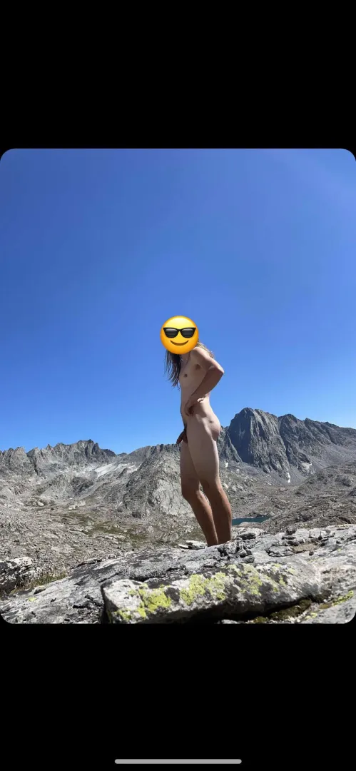 Naked in the alpine is the best