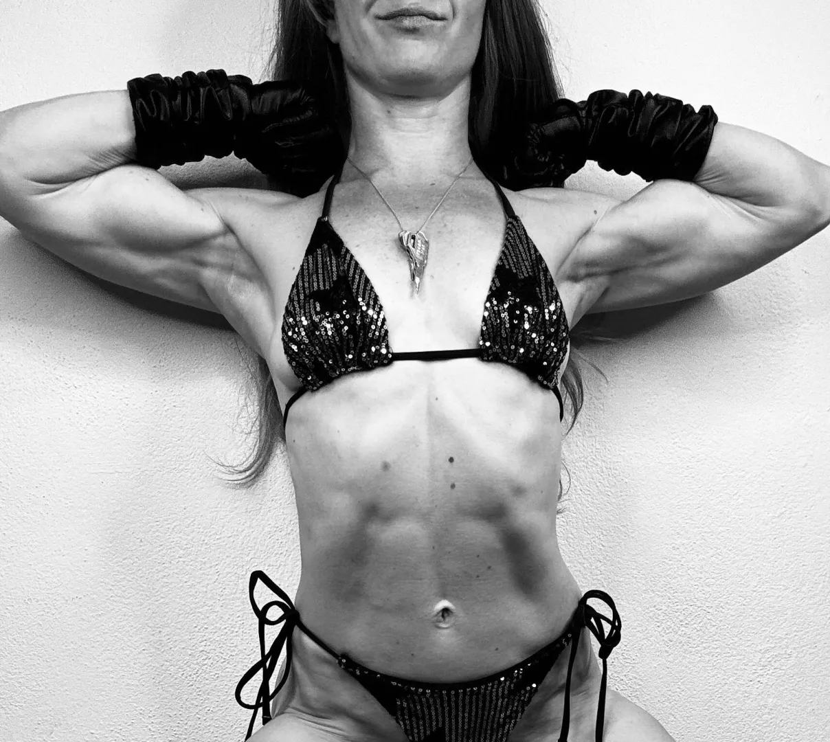 Naturally built biceps, no shortcuts involved.