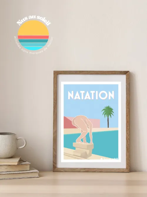Naturist swimming