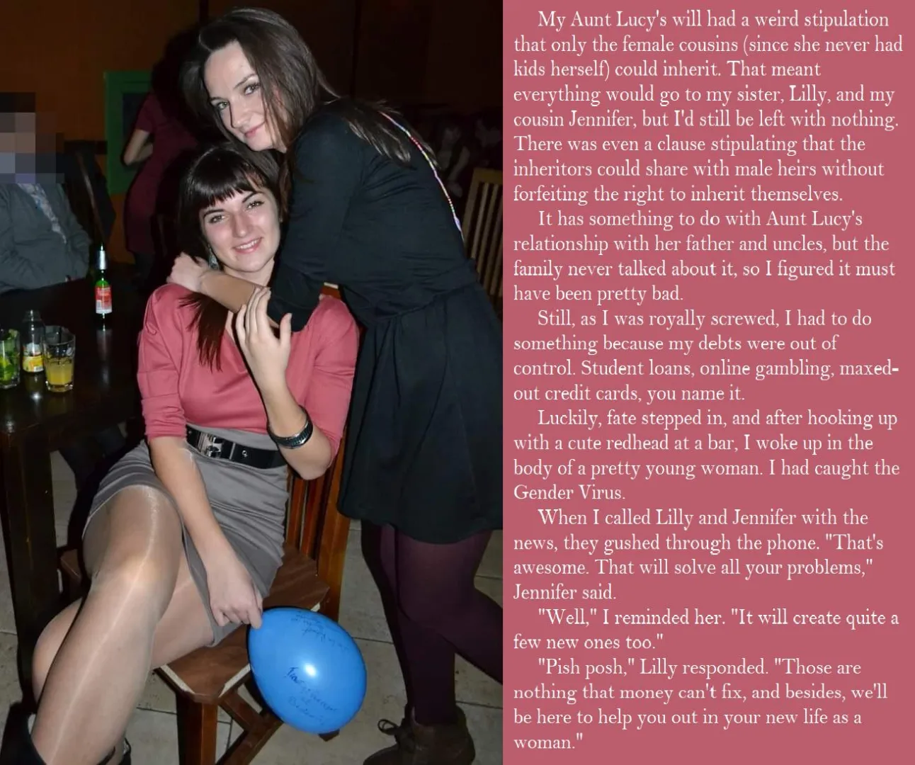 New Caption! Aunt Lucy's Will