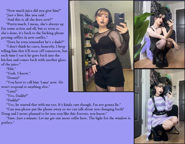 New Caption! Is This All She Does Now?