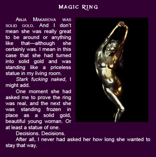 New Caption! Magic Ring