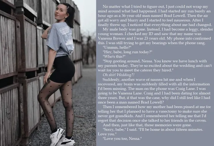 New Caption! Morning Run Gone Wrong