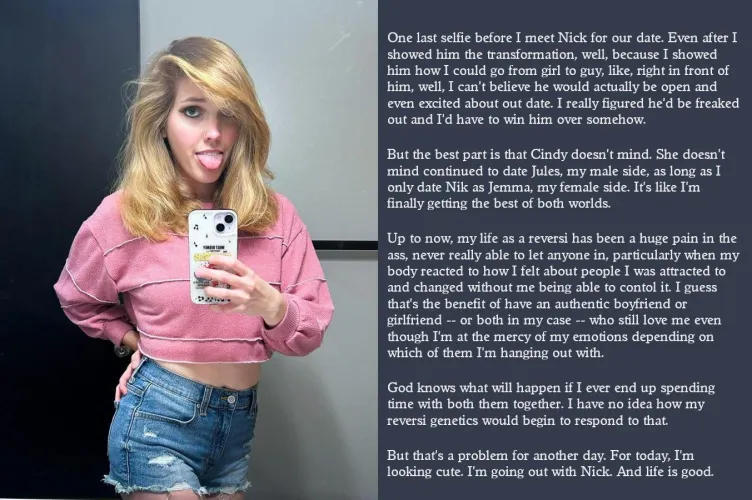 New Caption! Reversi: Jules and Jemma