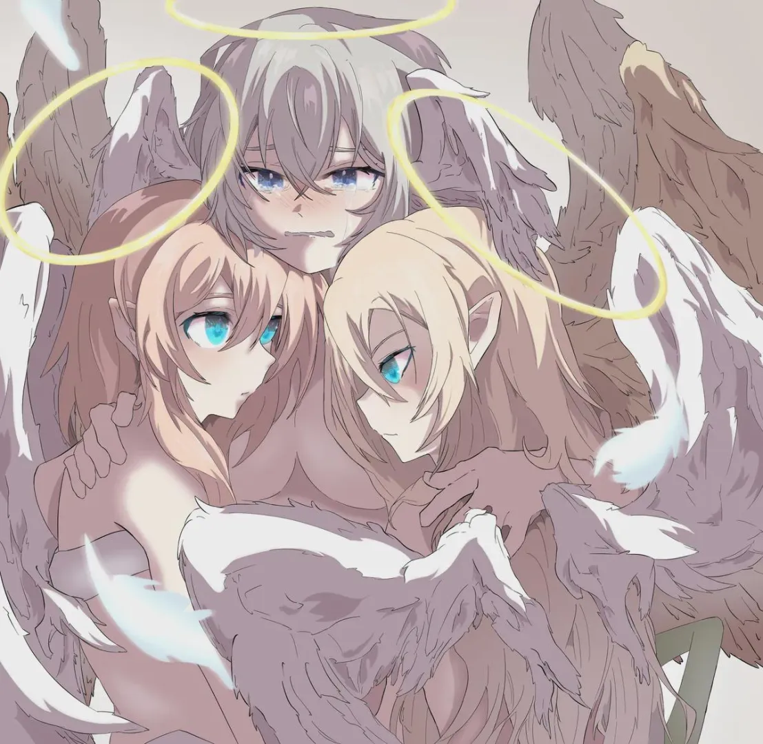 Nice to meet you, Micaela... Lucifina. I'm Eden... Your Older Sister