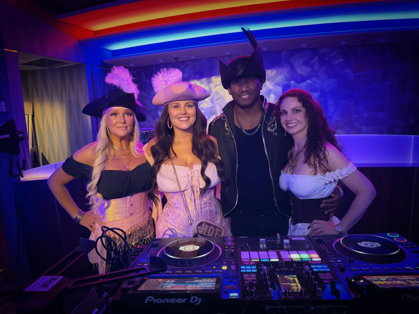 Night One on Bliss Cruise = Blackbeard’s Booty Bash