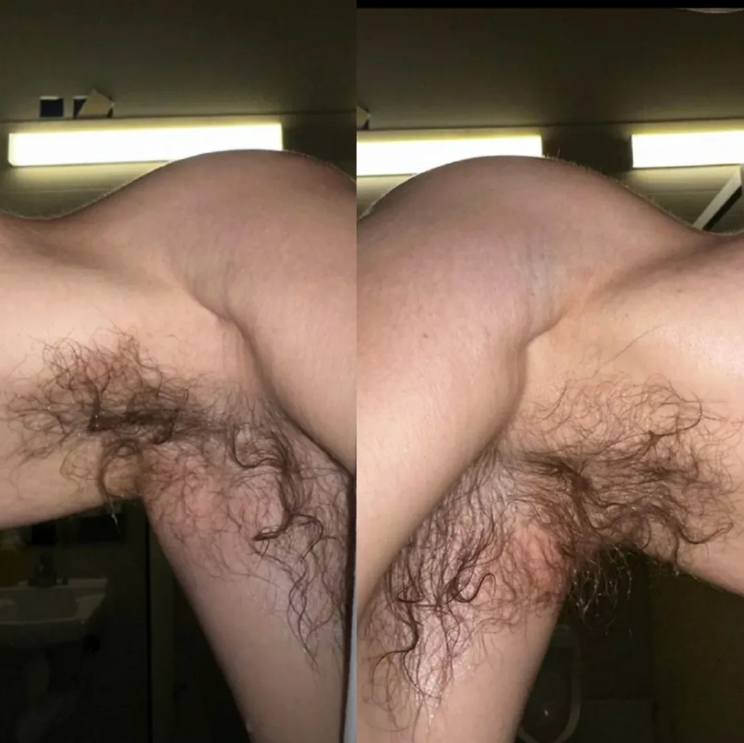 No deodorant, sweaty and ripe af