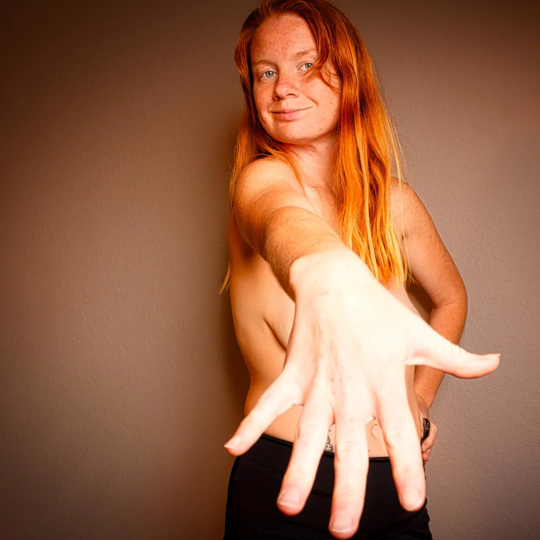 no makeup, no problem... the freckles do all the heavy lifting anyway‍♀️