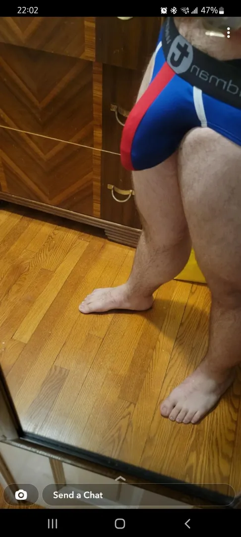 No way to hide this huge hog