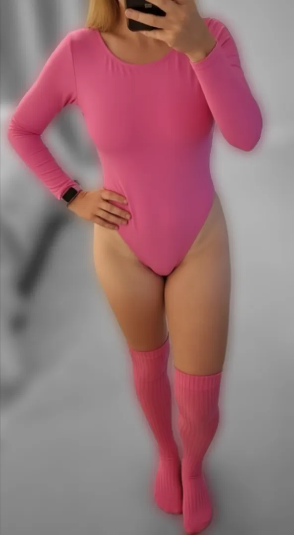 Not a swimsuit today, but a bodysuit sure is cute