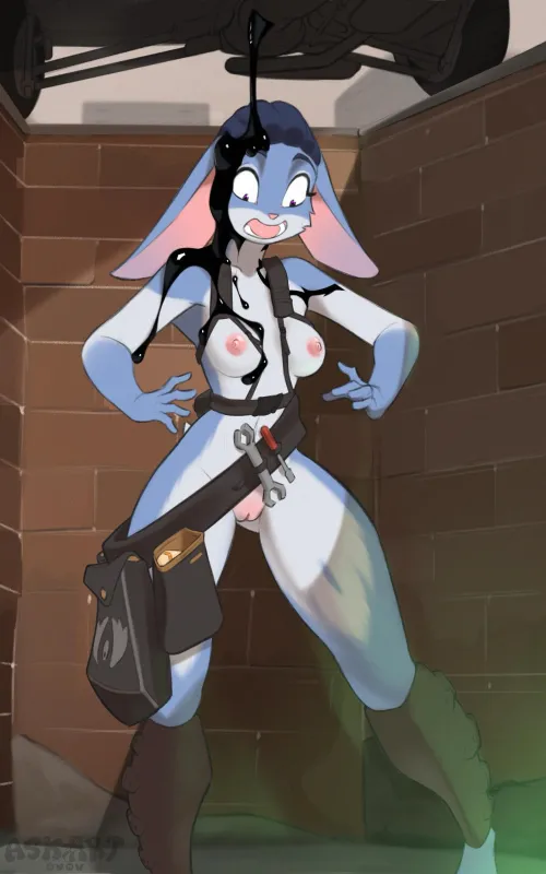 Not Her First Lube Job ;3 (askart) [f]