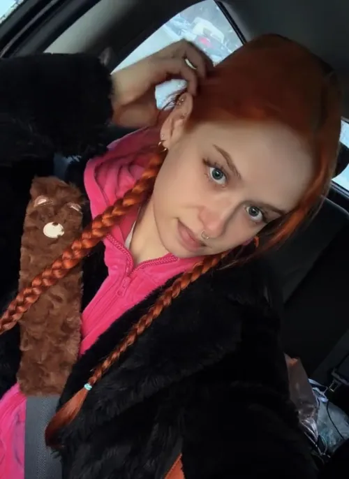 Not nude but braids still cute