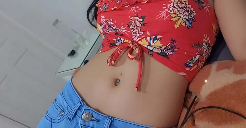 Not trying to tease… but my navel piercing is ✨