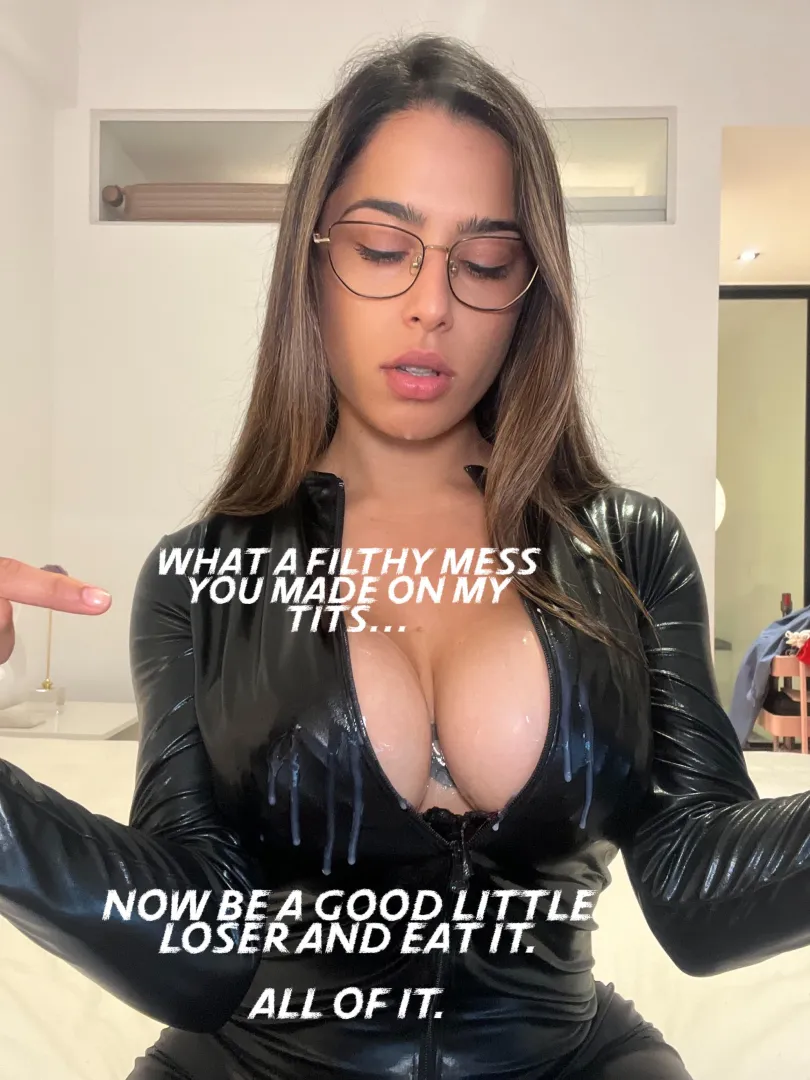 Now be a good little loser and eat it