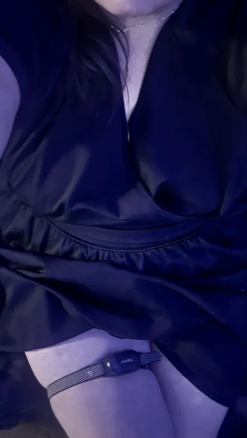 Now He doesnt even need to speak to get His slaves attention...