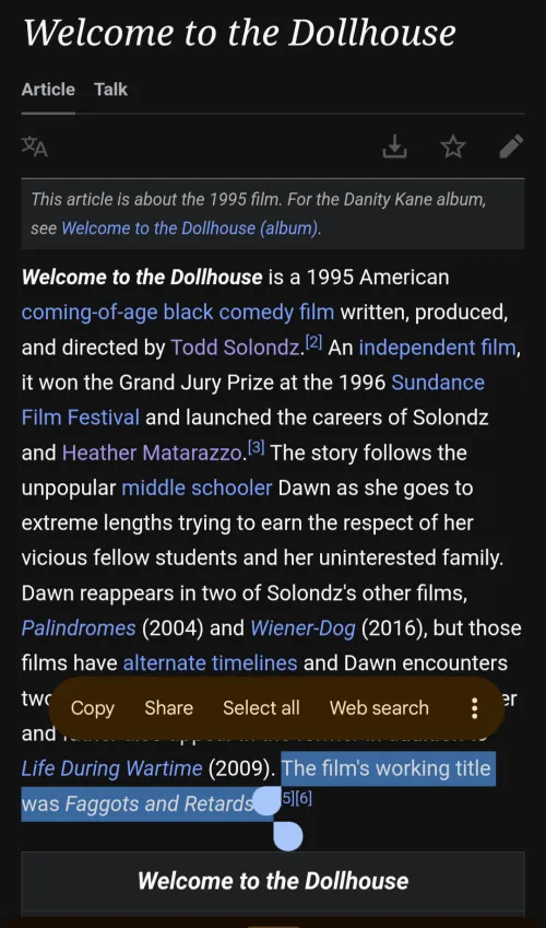 Now that's my kinda movie